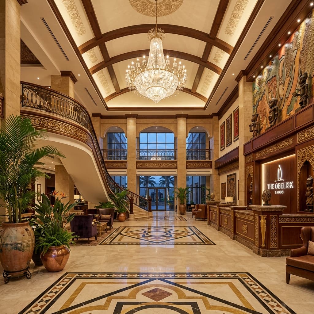 Stanzel Grand Resort lobby